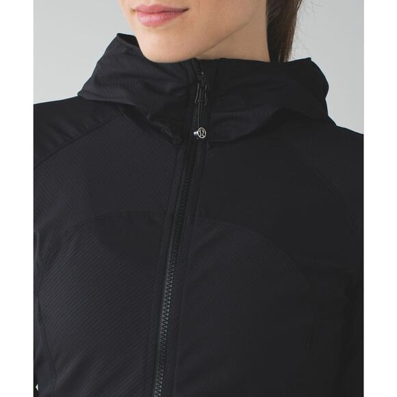 Lululemon In Flux Jacket Black Size 6 - Picture 3 of 11